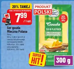 Polomarket Ser gouda w plastrach Mleczna Polana oferta
