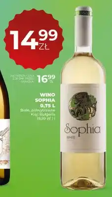 Duży Ben Wino Sophia białe półwytrawne Bułgaria oferta