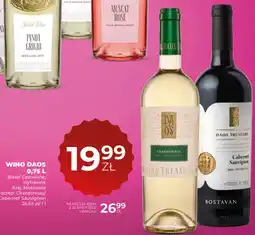 Duży Ben Wino DAOS Treasure Chardonnay białe wytrawne oferta