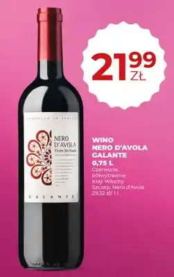 Duży Ben Wino Nero d'Avola Galante czerwone półwytrawne Włochy oferta