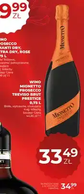 Duży Ben Wino Mionetto Prosecco Treviso Brut Prestige oferta