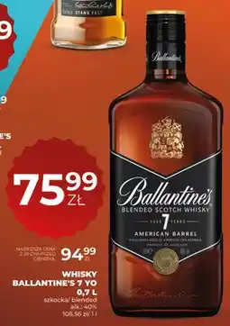 Duży Ben Whisky Ballantine's 7 YO szkocka blended 40% oferta
