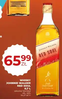 Duży Ben Whisky Johnnie Walker Red Soul szkocka blended alk. 40% oferta