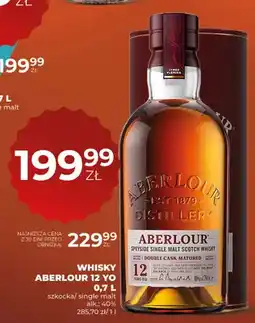 Duży Ben Whisky Aberlour 12 YO szkocka single malt alk.: 40% oferta