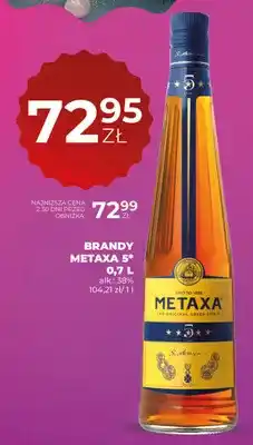 Duży Ben Brandy Metaxa 5* alk. 38% oferta