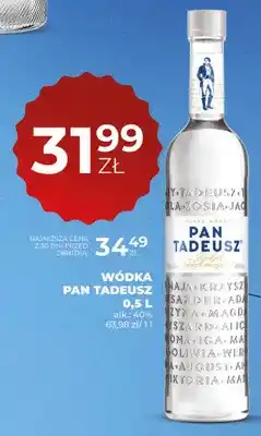 Duży Ben Wódka Pan Tadeusz alk. 40% oferta