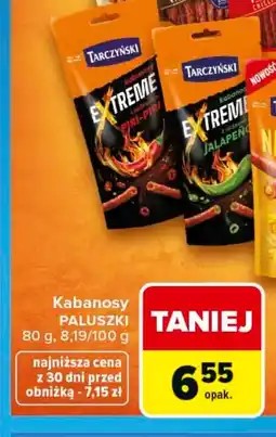 Carrefour Kabanosy Tarczyński oferta