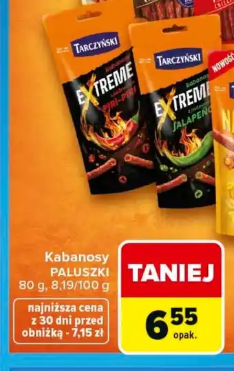Carrefour Kabanosy Tarczyński oferta