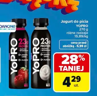 Carrefour Jogurt Yopro oferta