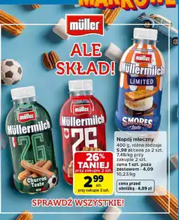 Carrefour Napój mleczny Müller oferta