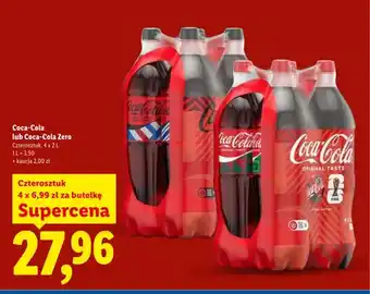 Lidl Napój gazowany Coca-Cola oferta