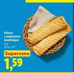 Lidl Paluch z nadzieniem waniliowym oferta