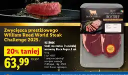 Lidl Steki z rostbefu z irlandzkiej wołowiny Black Angus Rzeźnik oferta