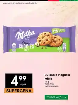 Delikatesy Centrum Ciastka Pieguski Milka Choco Cookies Nut oferta