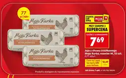 Biedronka Jaja z chowu ściółkowego Moja Kurka rozmiar M oferta