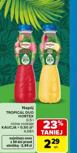 Carrefour Napój Hortex oferta