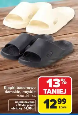 Carrefour Klapki basenowe oferta