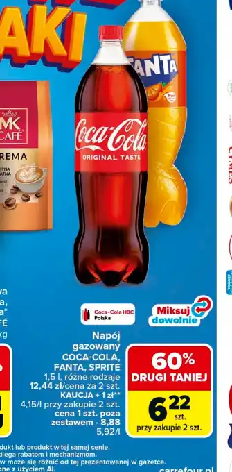 Carrefour Market Napój gazowany Coca-Cola oferta