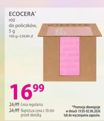 Hebe Róż do policzków Ecocera oferta