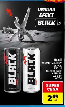 Carrefour Market Napój energetyczny Black oferta