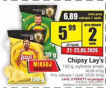 Delikatesy Sezam Chipsy Lay's oferta