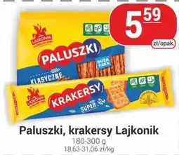 Delikatesy Sezam Lajkonik Paluszki, krakersy oferta