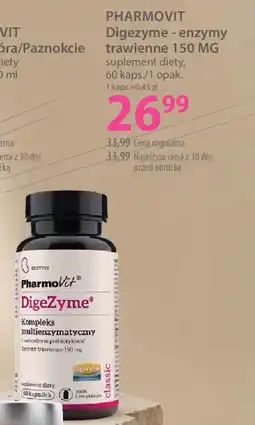 Hebe PHARMOVIT Digezyme-enzymy trawienne 150 MG suplement diety oferta