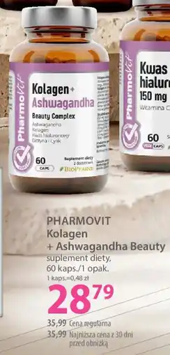 Hebe PHARMOVIT Kolagen + Ashwagandha Beauty suplement diety oferta