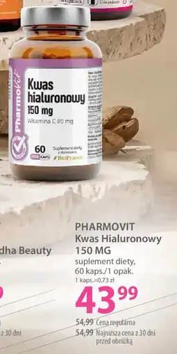 Hebe PHARMOVIT Kwas Hialuronowy 150 MG suplement diety oferta