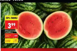 Biedronka Arbuz na wagę oferta