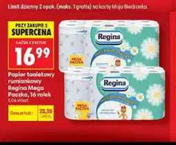Biedronka Papier toaletowy rumiankowy Regina Mega Paczka oferta
