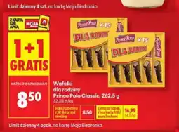 Biedronka Wafelki dla rodziny Prince Polo Classic oferta
