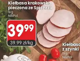 Market Point Kiełbasa krakowska pieczona ze Spichrza NikPol oferta