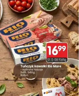 Market Point Tuńczyk kawałki Rio Mare 3-pak oferta