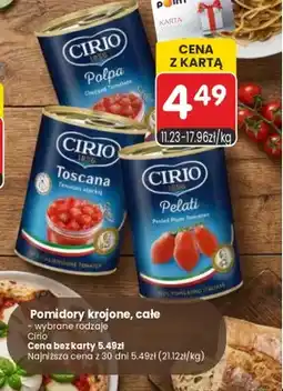 Market Point Pomidory krojone Toscana Cirio oferta