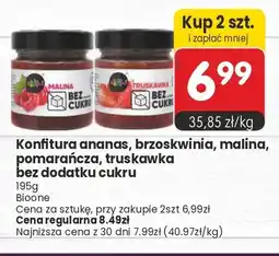 Market Point Konfitura ananas bez dodatku cukru Bioone oferta