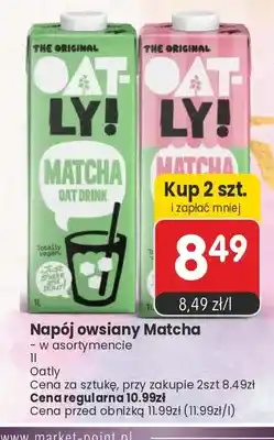 Market Point Napój owsiany Matcha Oatly oferta