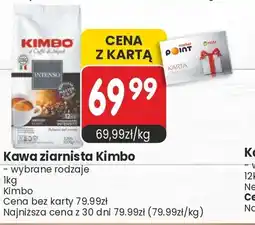 Market Point Kawa ziarnista Kimbo Intenso oferta