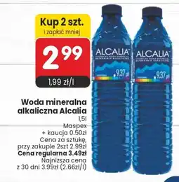 Market Point Woda mineralna alkaliczna Alcalia oferta