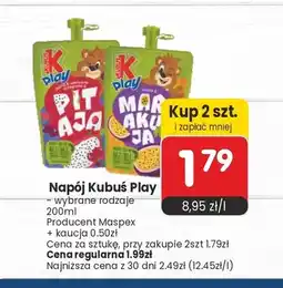 Market Point Napój Kubuś Play Pitaja oferta