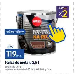 Bat Altax Farba do metalu oferta