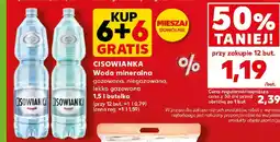Kaufland Cisowianka Woda mineralna oferta