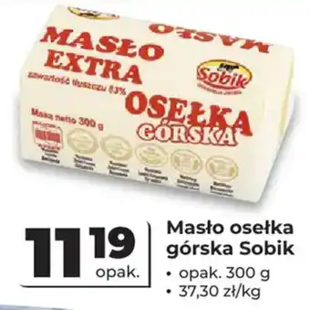Odido Masło osełka górska Sobik oferta