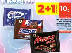 Dealz Mini batoniki Snickers, Mars, Twix oferta