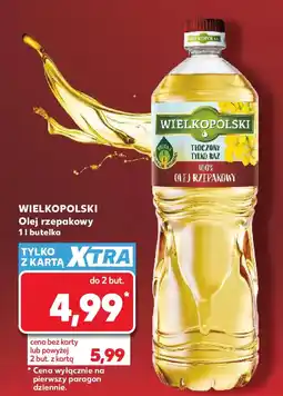 Kaufland Wielkopolski Olej rzepakowy oferta
