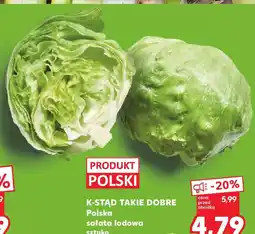 Kaufland Sałata lodowa oferta