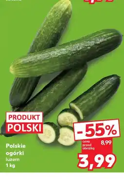 Kaufland Polskie ogórki oferta