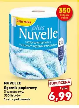 Kaufland Ręcznik papierowy Nuvelle Plus 3-warstwowy 350 listków oferta