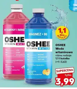 Kaufland Woda witaminowa OSHEE smak czerwonych winogron-dragonfruit oferta