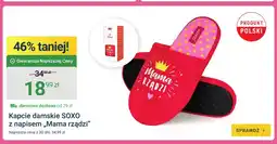 ERLI Kapcie damskie SOXO z napisem „Mama rządzi” oferta